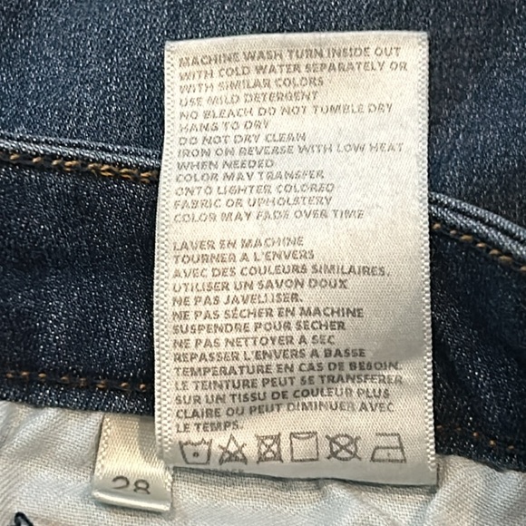 L'Agence Margot High Rise Skinny Jean Dark Vintage size 28 - Picture 9 of 14